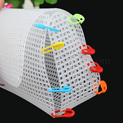 DIY Rectangle-shaped Plastic Mesh Canvas Sheet&nbsp;PURS-PW0001-603B
