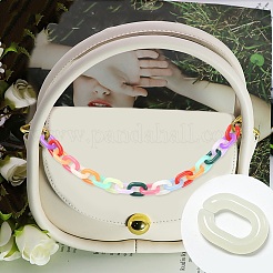 360Pcs 12 Colors Acrylic Linking Rings&nbsp;MACR-CJ0001-40
