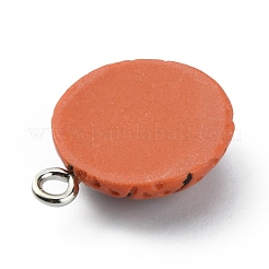 Opaque Resin Pendants&nbsp;FIND-WH0045-65