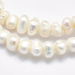 Natural Cultured Freshwater Pearl Beads Strands&nbsp;PEAR-F007-50