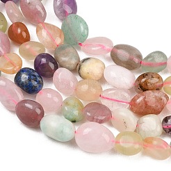 Natural Mixed Stone Beads Strands&nbsp;X-G-G464-A03-02