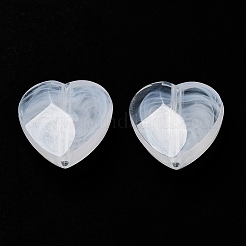 Transparent Acrylic Imitation Shell Beads&nbsp;OACR-P018-01
