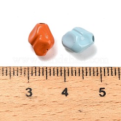 Baking Paint Opaque Acrylic Beads&nbsp;OACR-H059-02