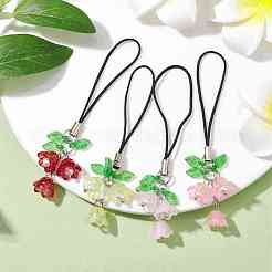 Glass Mobile Straps&nbsp;HJEW-JM01827