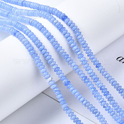 Synthetic Blue Lace Agate Beads Strands&nbsp;G-S366-104