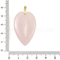 Natural Rose Quartz Pendants&nbsp;G-G470-02G-08