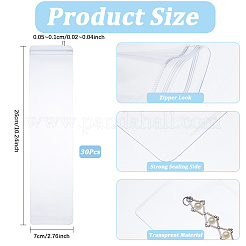Transparent PVC Resealable Packaging Bags&nbsp;ABAG-SP0001-04B