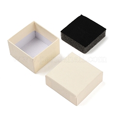 Cardboard Paper Jewelry Storage Boxes with Sponge&nbsp;CON-P023-01A-02