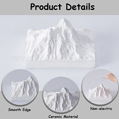 Gesso Mountain Statue Ornaments&nbsp;AJEW-WH0505-66B