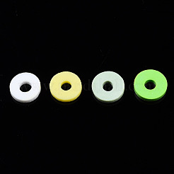 Handmade Polymer Clay Beads Strands&nbsp;CLAY-R089-6mm-T02B-12
