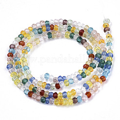 Transparent Glass Beads Strands&nbsp;GLAA-N041-004
