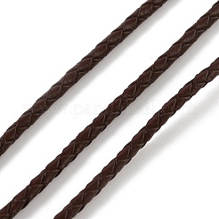 Round Braided Cowhide Cords&nbsp;WL-L009-01B