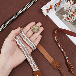 3Pcs 3 Styles Imitation Leather & Velvet Southwestern Cowboy Hat Band&nbsp;FIND-CP0001-54B