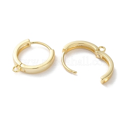 Brass Hoop Earrings Findings&nbsp;EJEW-M025-02P