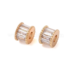 Brass Glass Beads&nbsp;KK-B100-014G