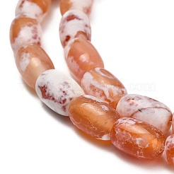Natural Agate(Dyed & Heated ) Beads Strands&nbsp;G-D341-A01
