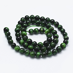 Natural Tiger Eye Beads Strands&nbsp;X-G-F561-6mm-B01