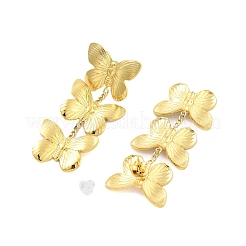 304 Stainless Steel Stud Earrings&nbsp;EJEW-S226-15G