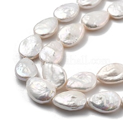 Natural Baroque Keshi Pearl Beads Strands&nbsp;PEAR-P064-17A-01A