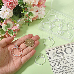 24Pcs Alloy Pendant Cabochon Settings&nbsp;FIND-CA0011-57S
