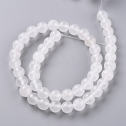 Natural White Jade Beads&nbsp;X-G-G766-B-38