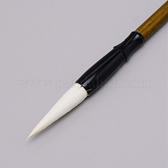 Wooden Chinese Calligraphy Drawing Brush Pen&nbsp;TOOL-WH0132-70C
