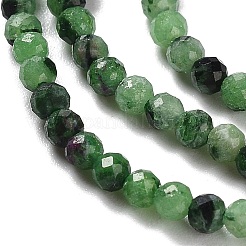 Natural Ruby in Zoisite Beads Strands&nbsp;G-L587-A01-01