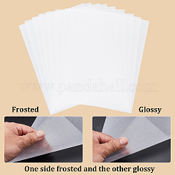 DIY Rectangle Plastic Heat Shrink Sheets Keychain Making Kits&nbsp;DIY-WH20010-13