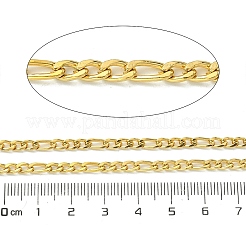 10M Ion Plating(IP) 304 Stainless Steel Figaro Chains&nbsp;CHS-G035-02A-G
