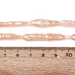Natural Baroque Stick Pearl Keshi Pearl Beads Strands&nbsp;PEAR-N021-19-01B