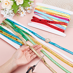 24M 12 Colors Polyester Ribbons&nbsp;OCOR-PH0005-81