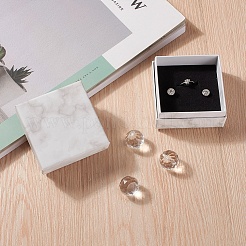 Square Kraft Cardboard Jewelry Boxes&nbsp;AJEW-CJ0001-19