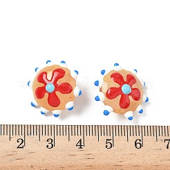 Baking Paint Glass Enamel Beads&nbsp;LAMP-S080-03H
