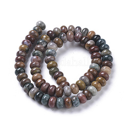 Natural Ocean Jasper Beads Strands&nbsp;G-F668-17-B
