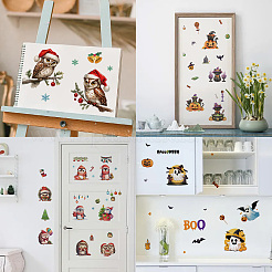 8 Sheets 8 Styles PVC Waterproof Wall Stickers&nbsp;DIY-WH0345-247
