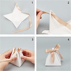 Paper Jewelry Box&nbsp;CON-WH0076-12A