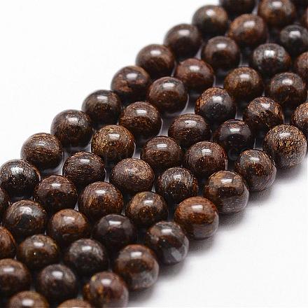 Natural Bronzite Bead Strands G-D840-57-4mm-1