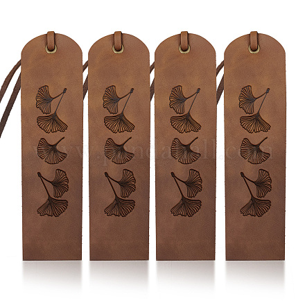 Cowhide Leather Labels AJEW-WH0386-0022-1