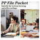 PP File Pockets&nbsp;OFST-WH0004-024-5